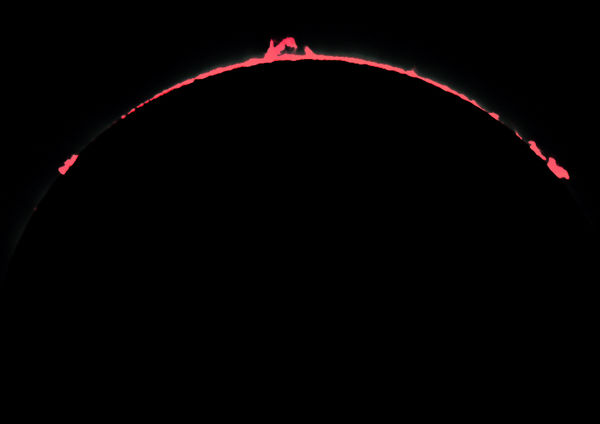 Close up of Prominences...