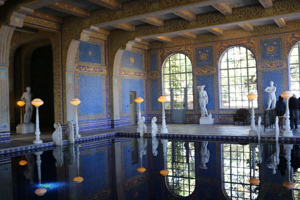 Hearst mansion pool...