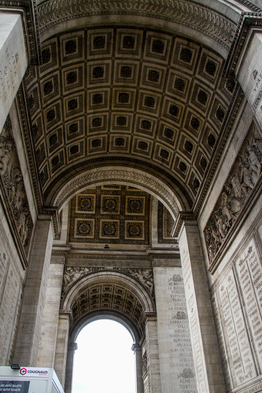 #2 The Arch was built as a monument to France's vi...