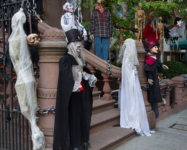 Halloween parade on Elm Street...