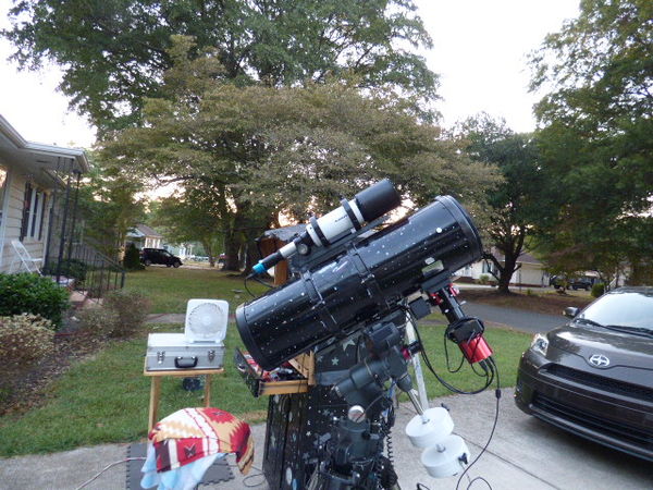 fast ct 80mm refractor, no more barlow tube...