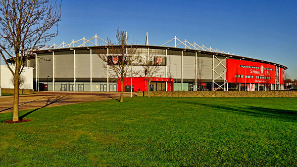 1 St Helens Rugby league Stadium....