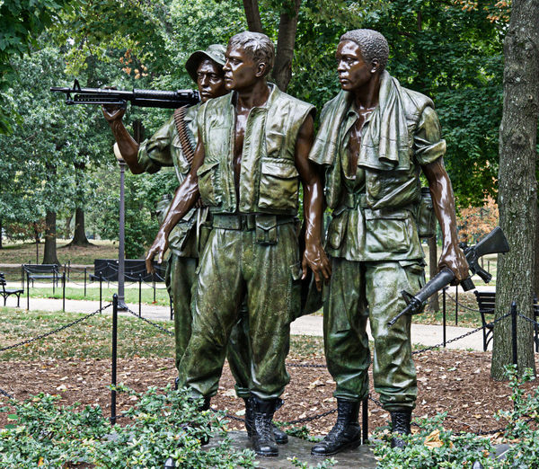 Three Soldiers Statue - near the Vietnam Wall...