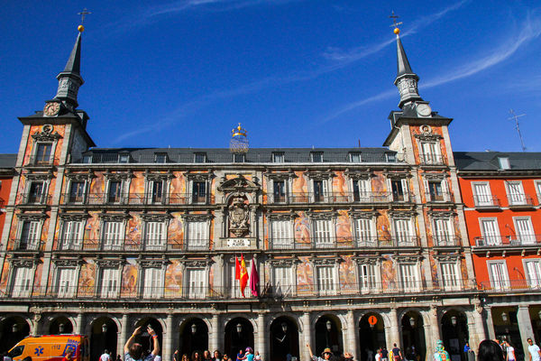 #1  The Plaza Mayor (Main Square), a huge open pla...