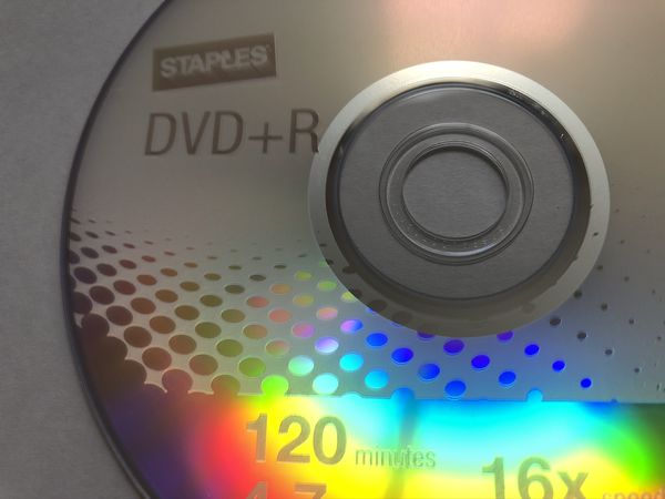 Label side of DVD...