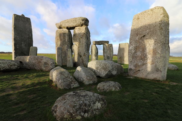 Stonehenge was built at least 300 years before the...