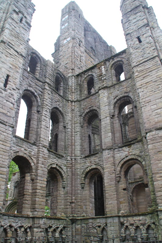 Kelso abbey was soon one of the largest and riches...