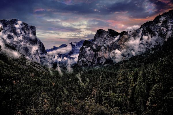 Yosemite on a cold day ..edited 2019...