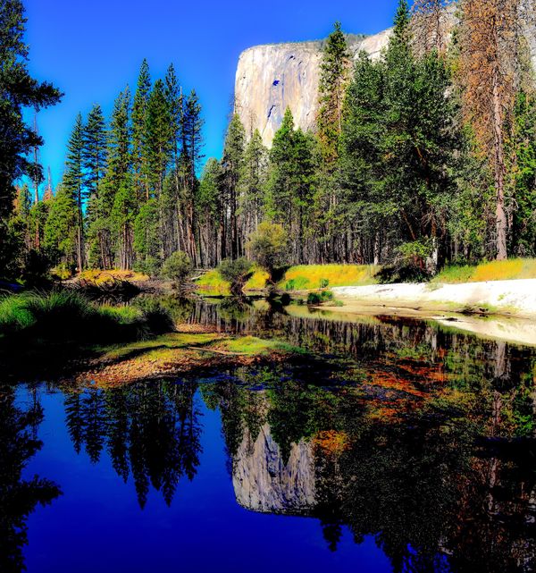 A quiet spot In Yosemite...