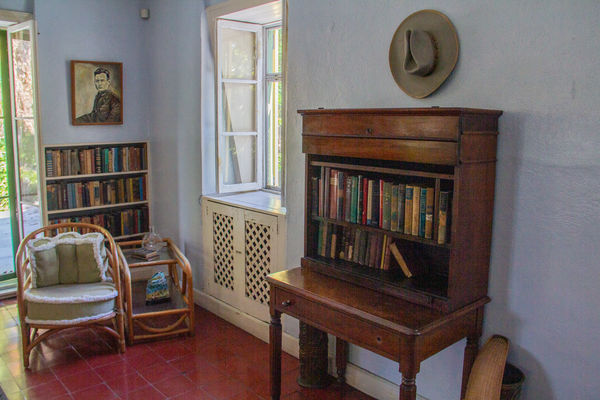 One of Ernest Hemingway's hats at his house in Key...