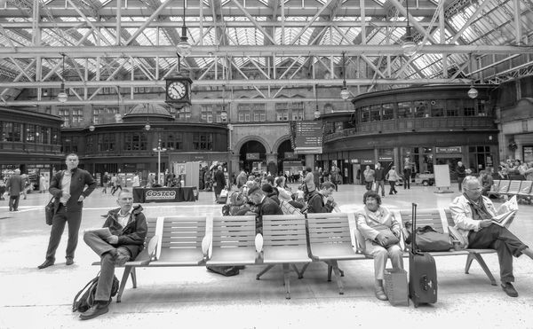 Glasgow Queen Street Station...
