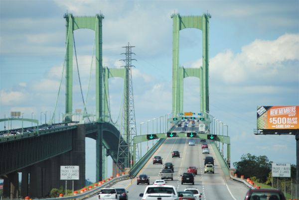 Delaware Memorial Bridge - NJ to DE...