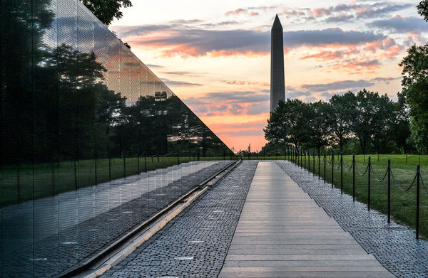 Vietnam War Memorial in Washington DC.  "Forgotten...