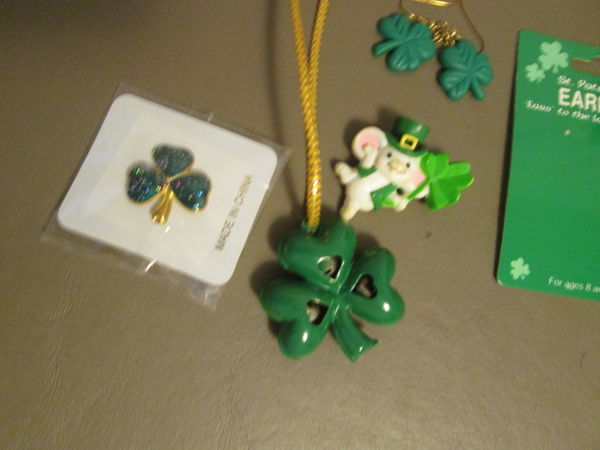 Some Irish Flavored jewelry...
