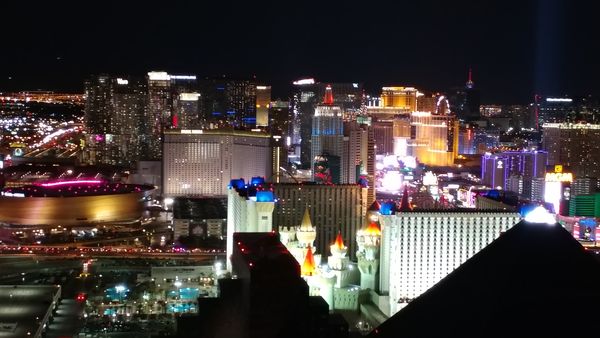 From the Skyview Lounge in the Delano on the 64th ...