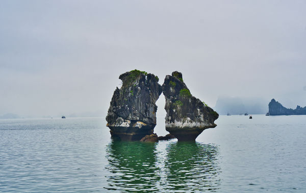 Halong Bay's Kissing Chickens, the Official Symbol...