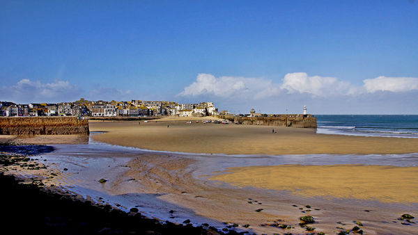 The Harbour at St Ives....
