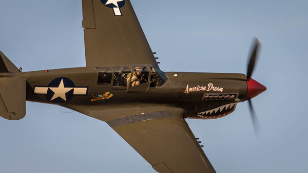 P-40 warhawk...