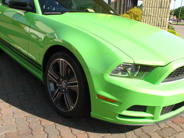 A NEW MUSTANG A FEW YEARS AGO - 2012...