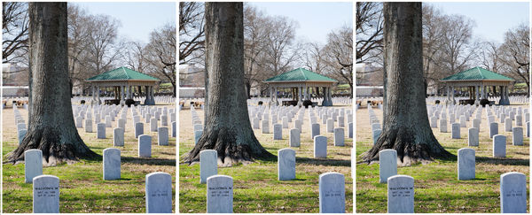 Little Rock National Cemetery. (Left, Right, Left ...