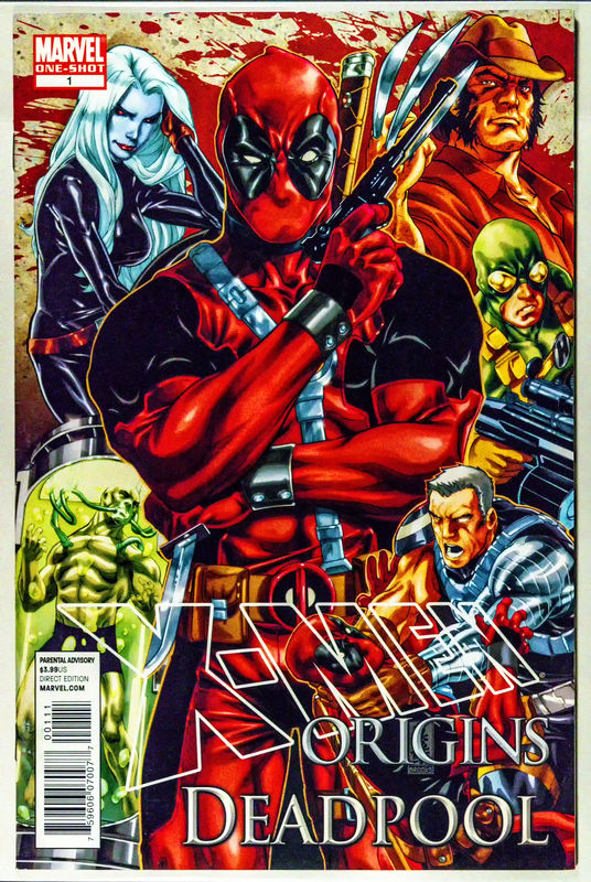 X-Men Origins Deadpool #1...