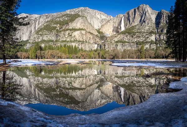 2. Yosemite Falls Reflections...
