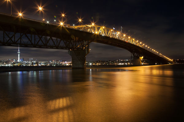 Harbor Bridge - Auckland, New Zealand...