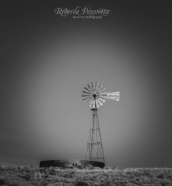 Old windmill near Westcliffe, CO...