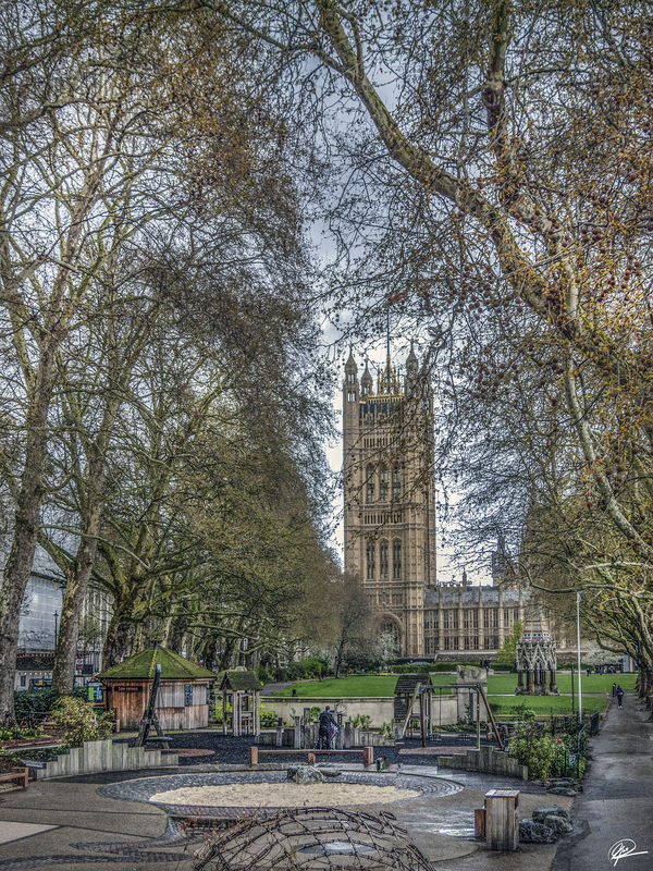 Victoria Tower and The Palace of Westminster....