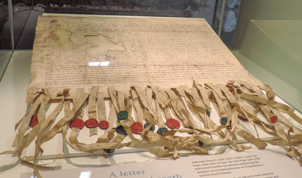 A replica of the Declaration - the original is in ...