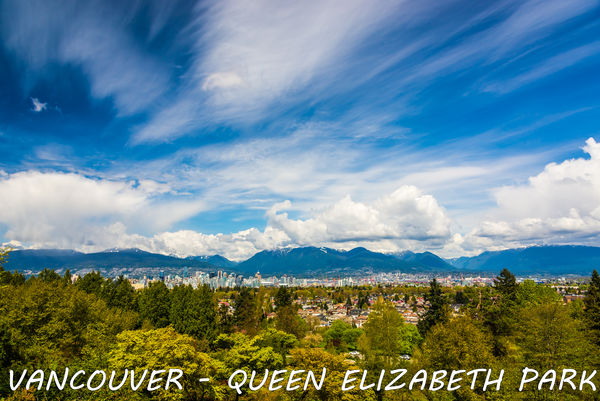 1 - Queen Elizabeth Park with Vancouver City at ce...
