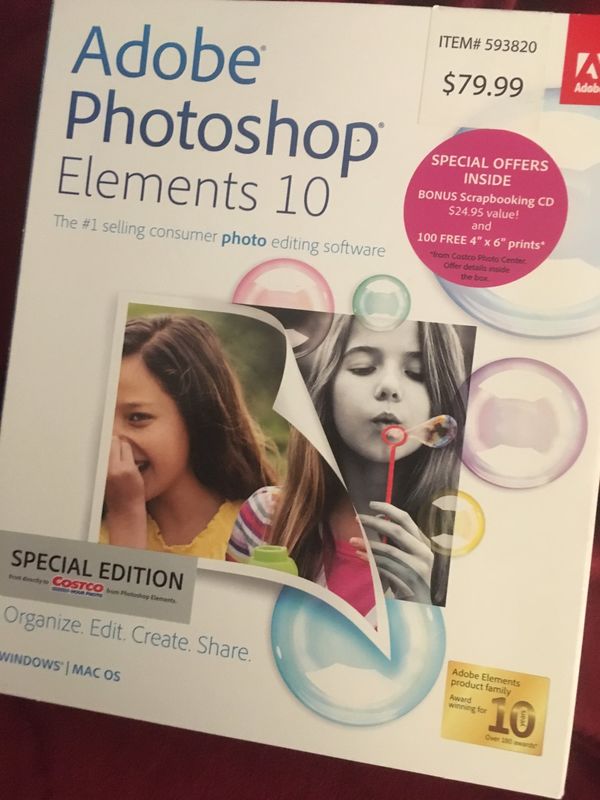 Photoshop Elements 10, Costco Edition...