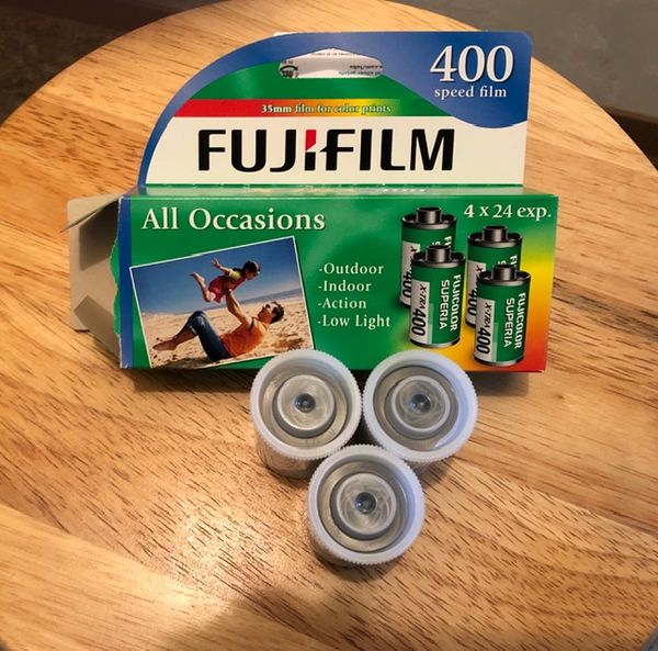Fujifilm Color Superia X-Tra 400 ISO - 3 rolls...