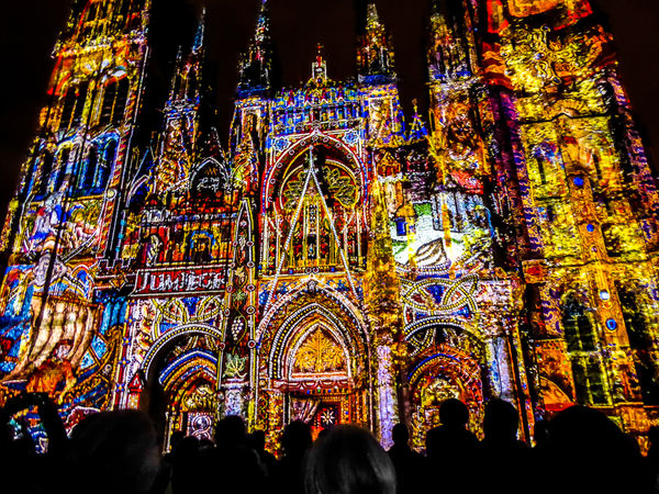 Cathedrale Notre-Dame de Rouen - Impressionist lig...