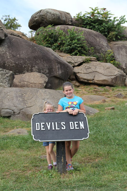"Devil's Den" is a must-see place to explore on th...