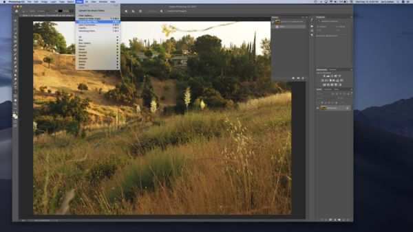 Opening Adobe Camera Raw from Photoshop...