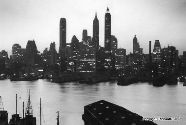 Manhattan at Midnight, 1949...