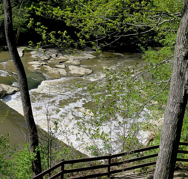 Discovered a new to me park Olmsted Falls East River Park...