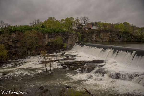Falls on Esopus Creek Saugerties NY...