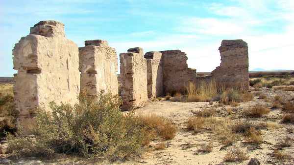 Fort Craig, New Mexico--frontier fort and site of ...