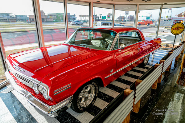 Clinton, OK - Oklahoma Rt 66 Museum '63 Impala 409...