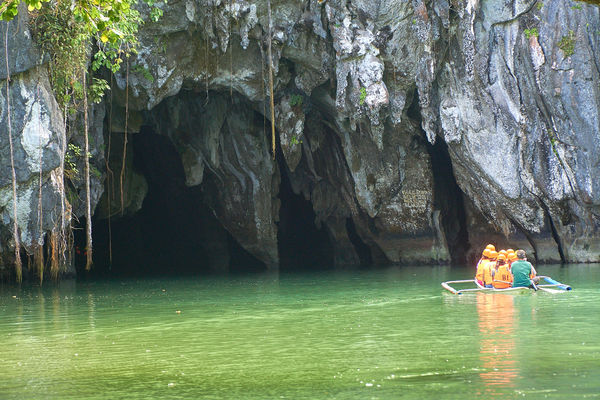 Entrance to Underground River...