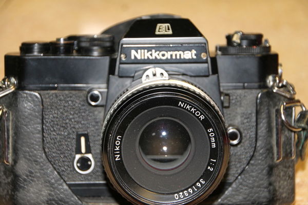 Nikkormat EL with Nikkor 50mm f2...