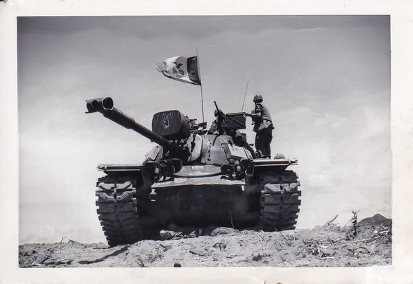 Alpha 11, the command tank, 1st Platoon, A Co. 1/6...