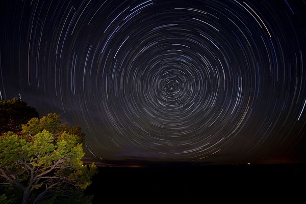 Star Trails on the South Rim...