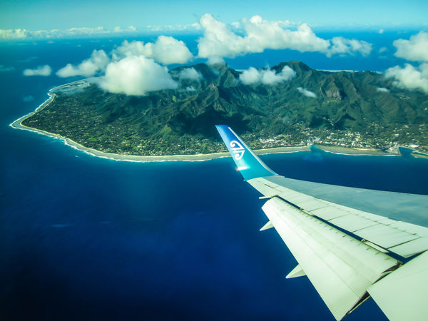 5 - Our Air New Zealand aircraft approaching the R...