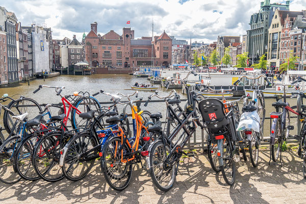 Amsterdam bicycles...