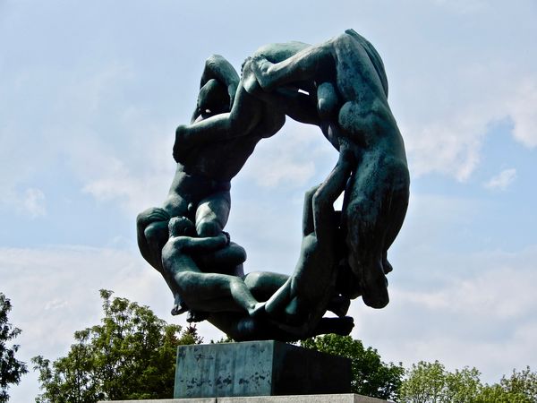 Vigeland Sculpture Garden, Circle of Life...