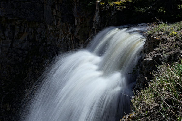 the upper part of Shell Falls...