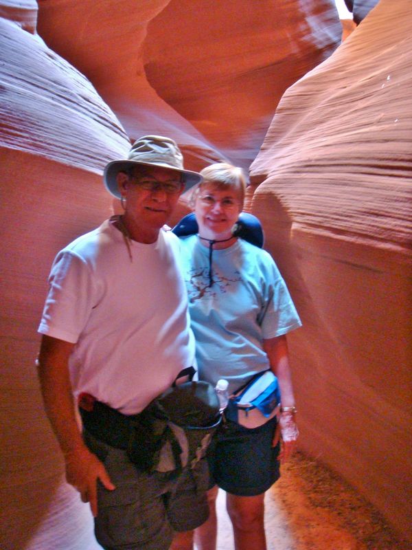 Or someone in a slot canyon who will take a photo ...